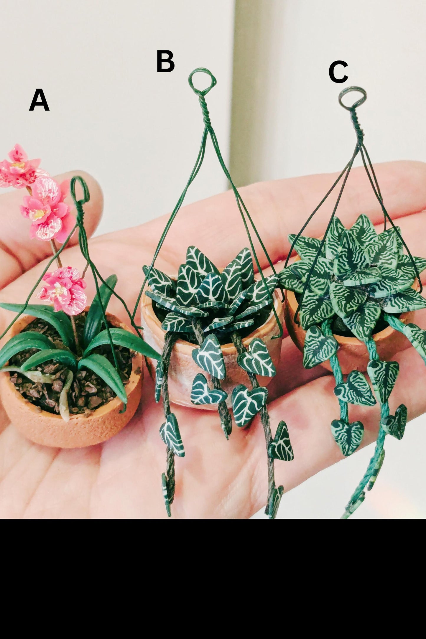 Mini Plant Magnet, Tiny Plant Magnet , Plant Decor, Hanging Planter Magnet, Indoor Plant Life, Houseplant Lover Gift, Plant Lover Gift
