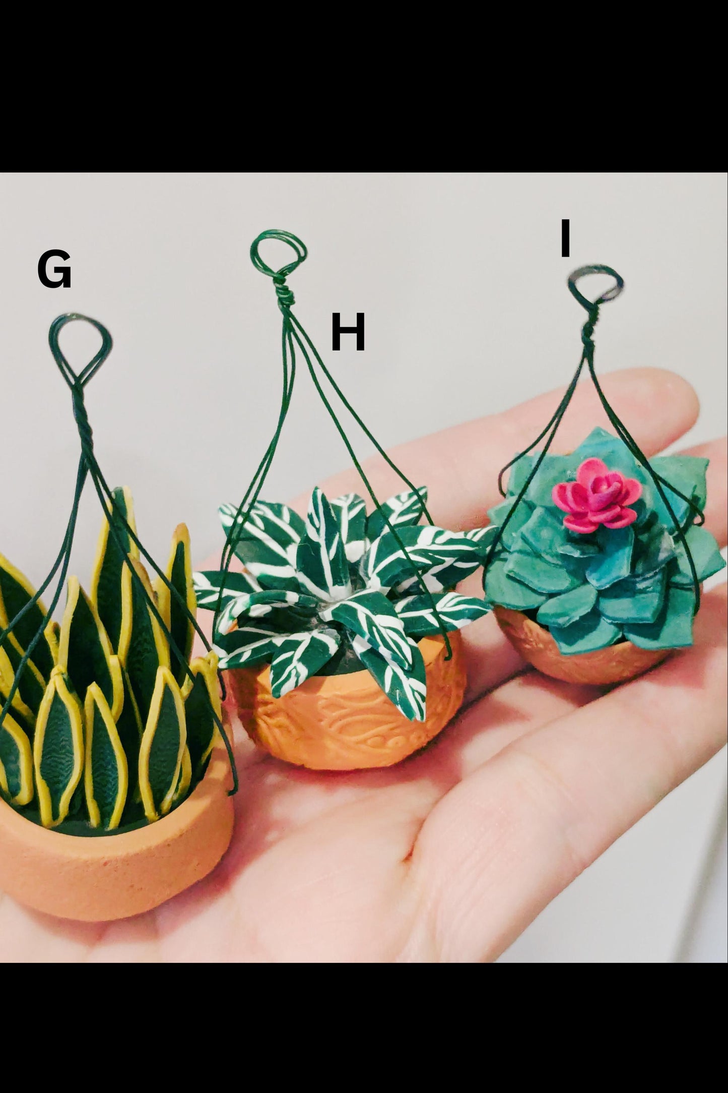 Miniature Plant Magnet, Tiny Hanging Plant, Plant Magnet,Plant Fridge Magnet,Succulent Magnets,Miniature Gift, Houseplant Gift,Fridge Magnet