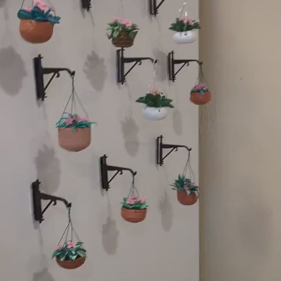 Tiny Plant Magnet, Plant Magnets, Hanging Plant Decor, Funny Plant Gift, Plant Lover Gift, Indoor Plant Life, Flower Magnet , Floral Magnet